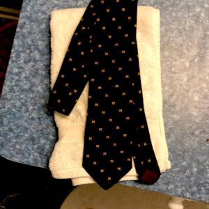 Maize and Blue! University of Michigan necktie.